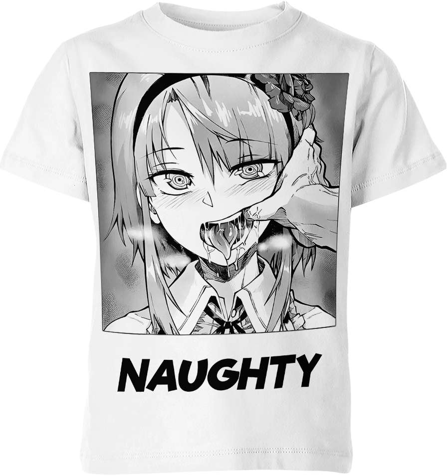 Naughty Ahegao Hentai Shirt Wear Avenue