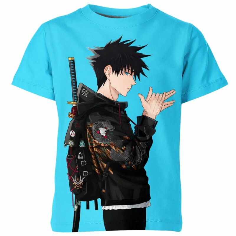 Megumi Fushiguro - Jujutsu Kaisen all over print T-shirt