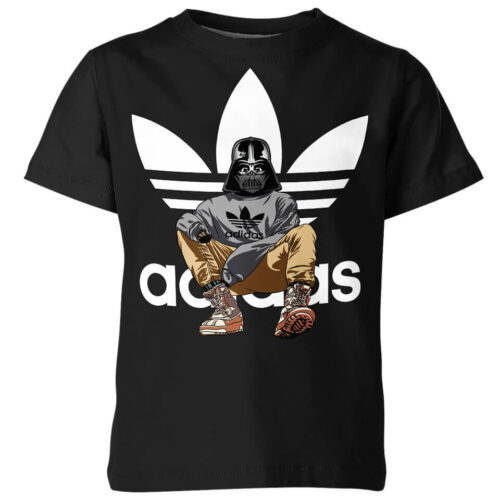 Darth Vader From Star Wars Adidas Shirt