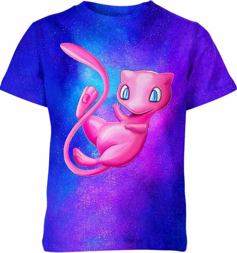 Pokemon Galaxy Mew all over print T-shirt