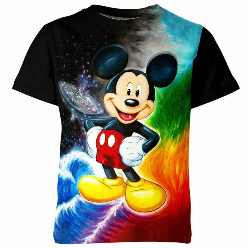 Galaxy Mickey Mouse Shirt