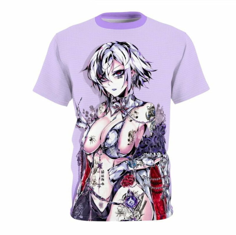 Arlecchino Ahegao Hentai From Genshin Impact Shirt