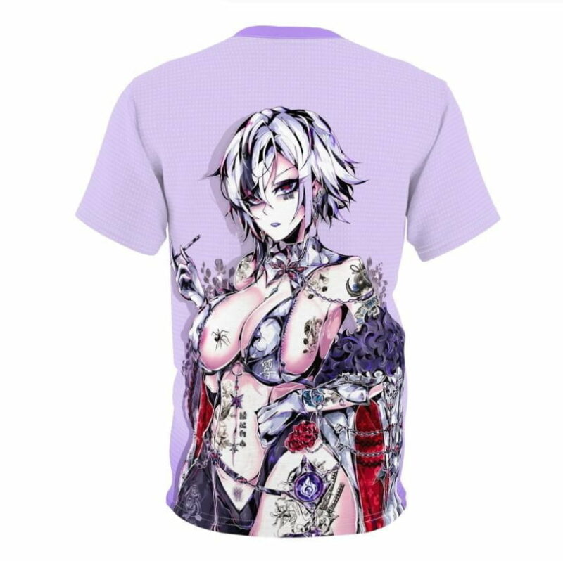 Arlecchino Ahegao Hentai From Genshin Impact Shirt