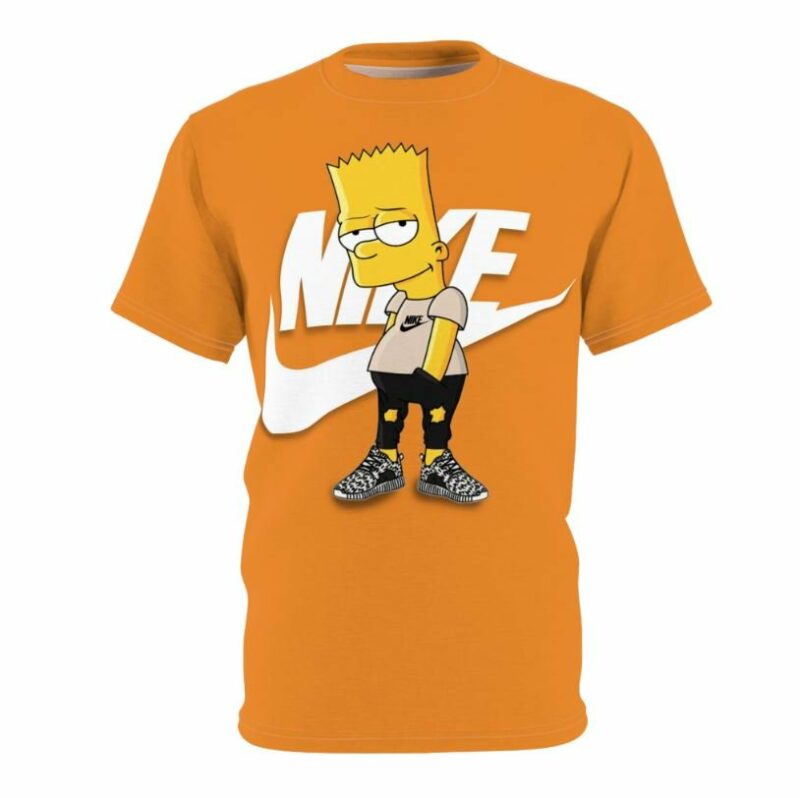 Bart Simpson From The Simpsons Nike Shirt