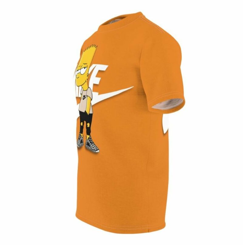 Bart Simpson From The Simpsons Nike Shirt