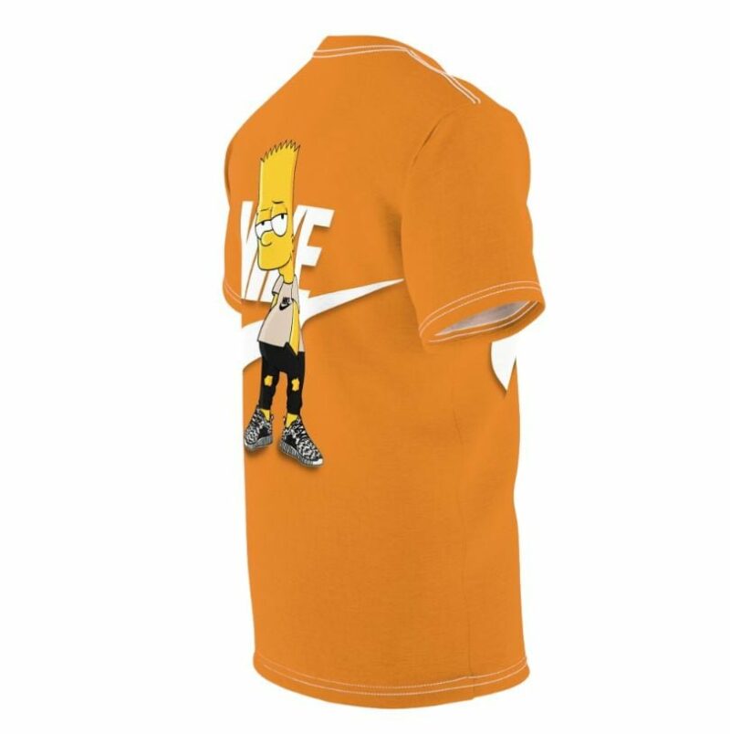 Bart Simpson From The Simpsons Nike Shirt