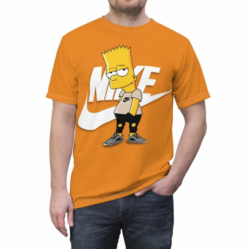 Bart Simpson From The Simpsons Nike Shirt