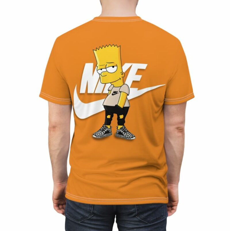 Bart Simpson From The Simpsons Nike Shirt