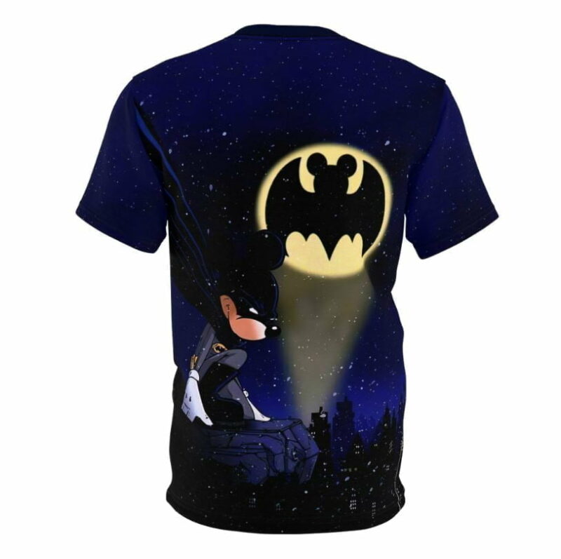 Batman Mickey Mouse all over print T-shirt