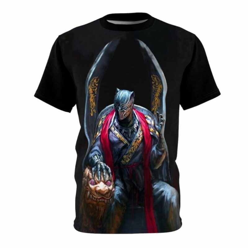 Ultimate Skull Black Panther all over print T-shirt