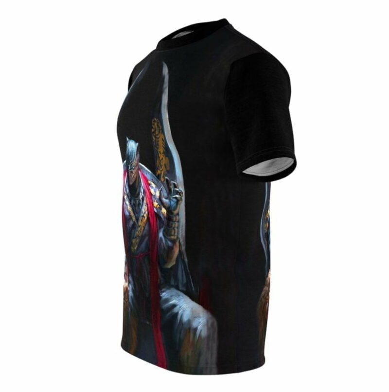 Ultimate Skull Black Panther all over print T-shirt