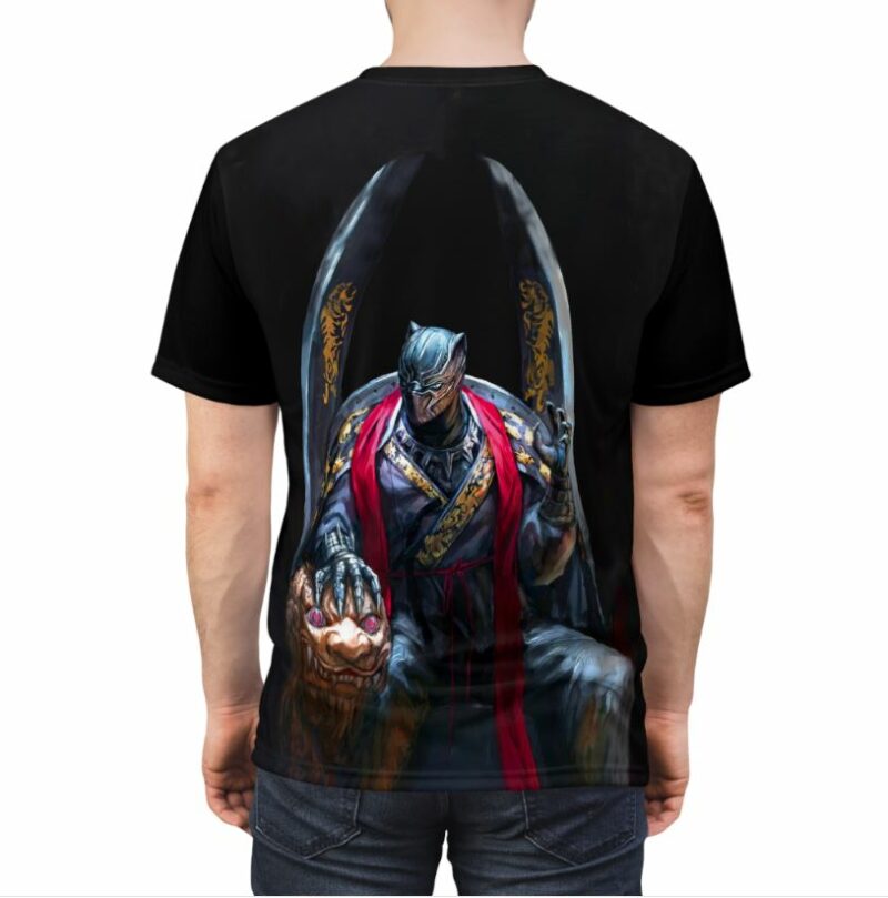 Ultimate Skull Black Panther all over print T-shirt