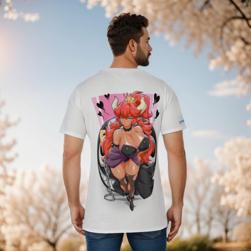 Bowsette Ahegao Hentai From Mario Shirt (4)