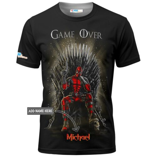 Deadpool GOT Marvel Hero Shirt 0