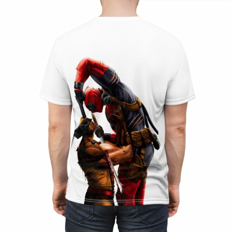 Deadpool vs Wolverine from X-Men Shirt