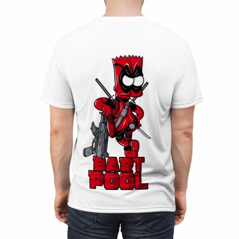 Deadpool x Bart Simpson From The Simpsons Shirt