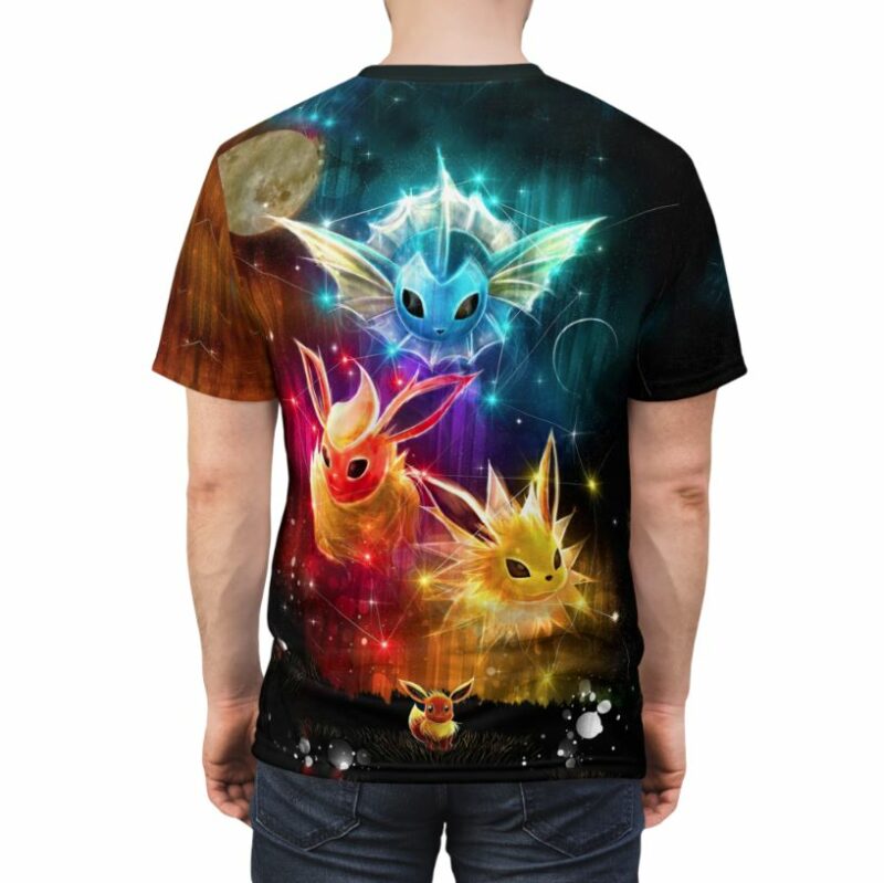 Evolution Eevee all over print T-shirt