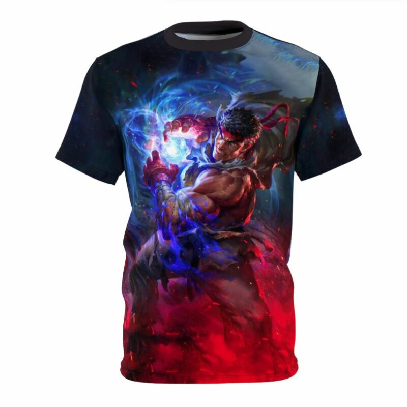 Evil Ryu Street Fighter all over print T-shirt