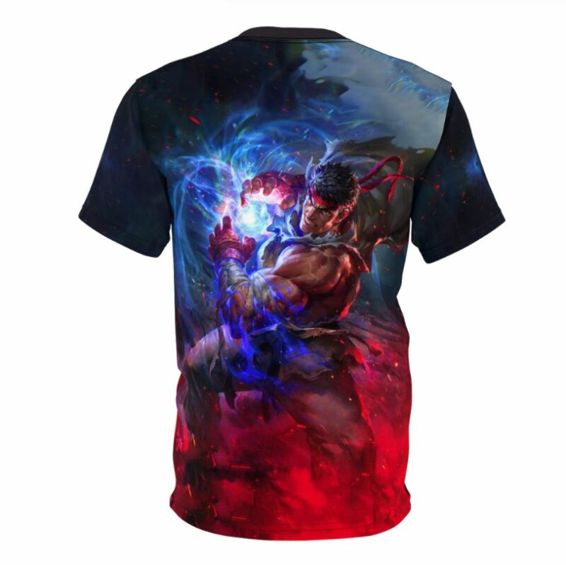 Evil Ryu Street Fighter all over print T-shirt