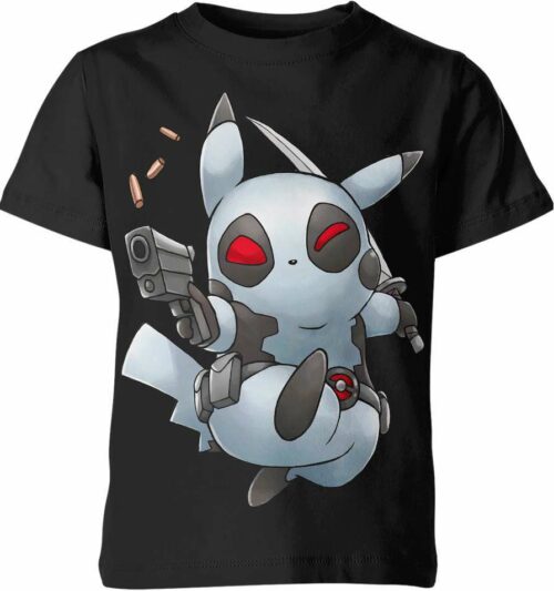 Pikachu x Deadpool Shirt