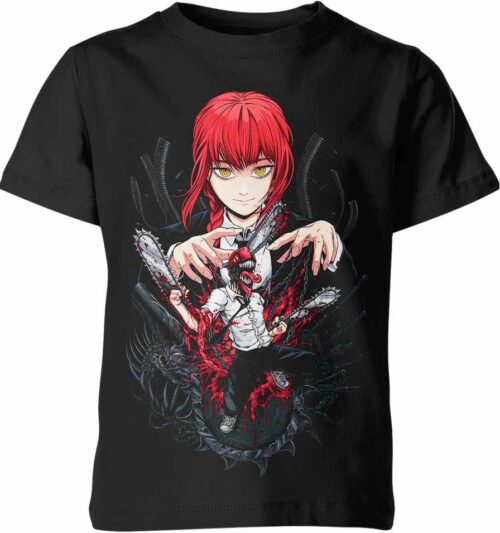 Power and Denji Chainsaw Devil from Chainsaw Man Shirt