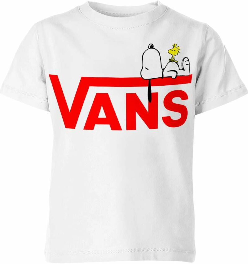 Snoopy from Peanuts Vans Shirt