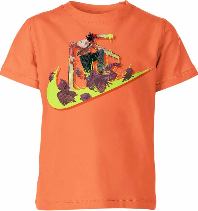 Chainsaw Devil from Chainsaw Man Nike Shirt