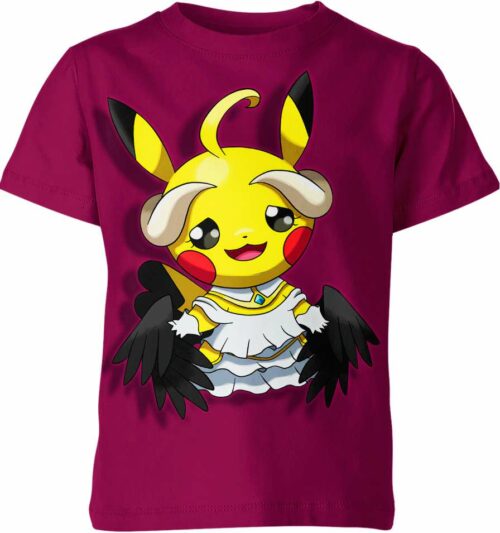 Albedo Overlord x Pikachu From Pokemon Shirt