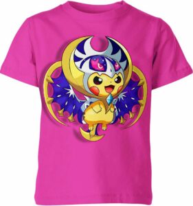 Lunala x Pikachu From Pokemon Shirt