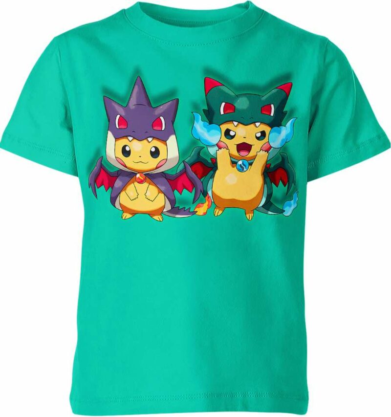 Charizard x Pikachu From Pokemon Shirt