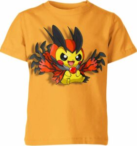 Yveltal x Pikachu From Pokemon Shirt