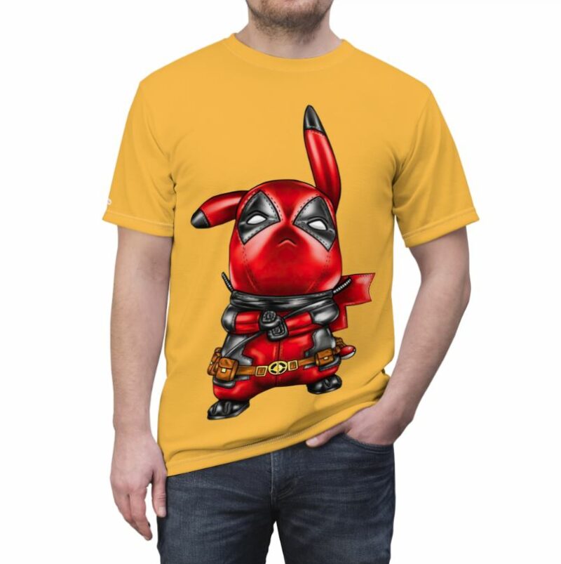 Deadpool x Pikachu From Pokemon Shirt