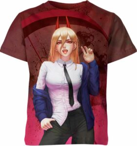 Power from Chainsaw Man Shirt