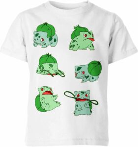 Bulbasaur From Pokemon Shirt