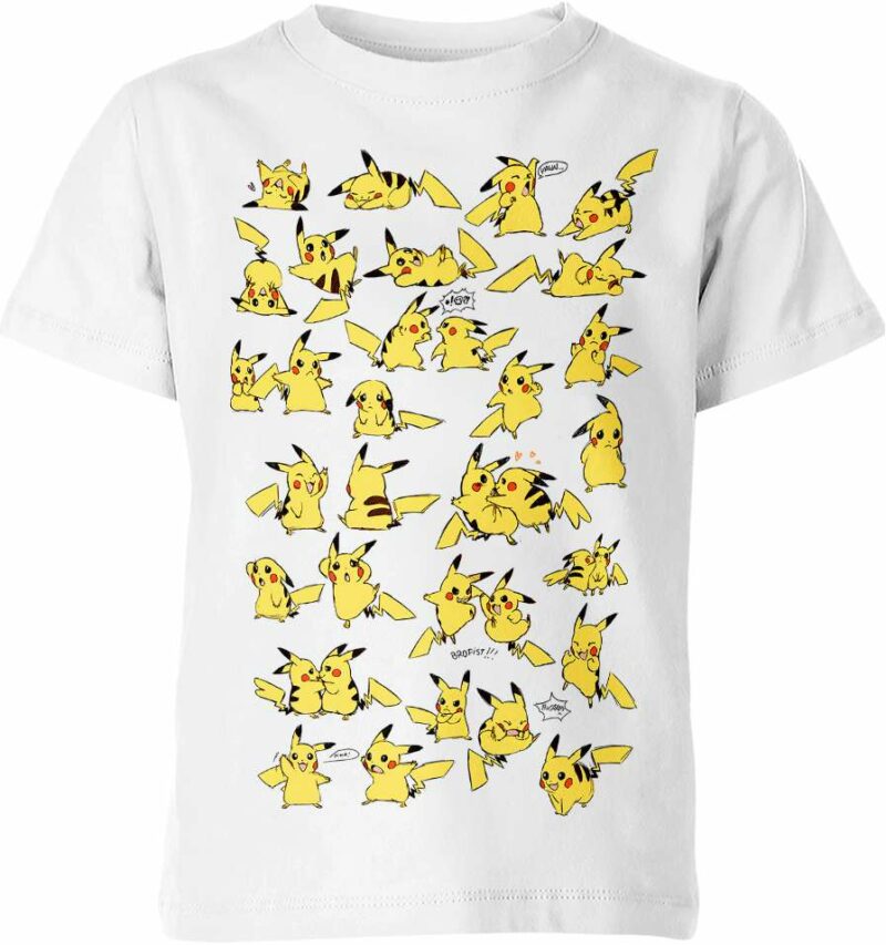 Pikachu from Pokemon Shirt