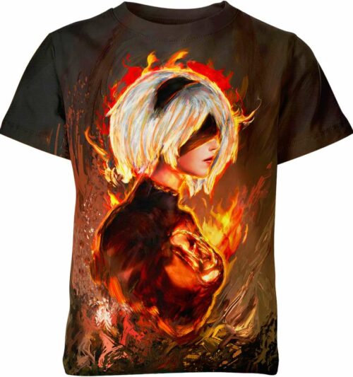 2B from Nier Automata Shirt