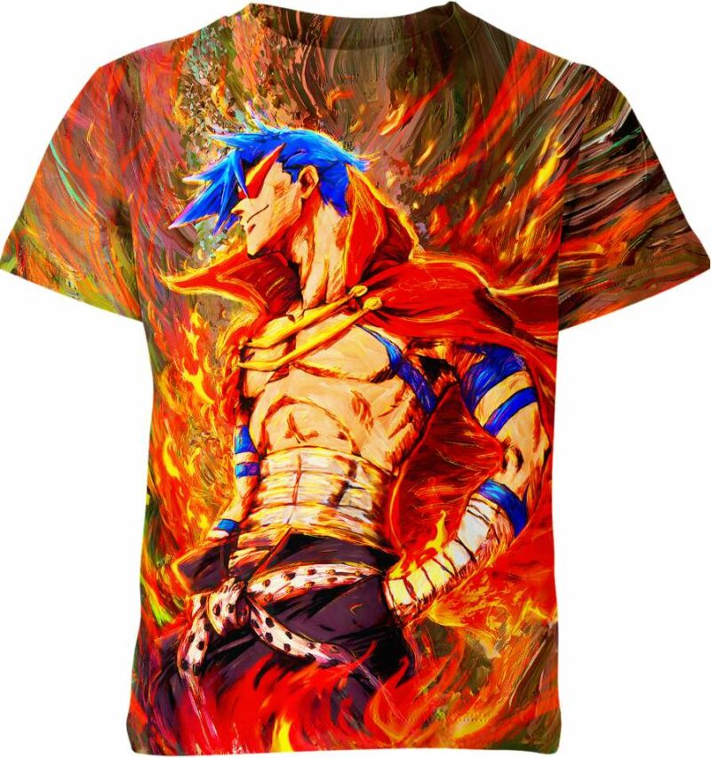 Kamina from Tengen Toppa Gurren Lagann Shirt