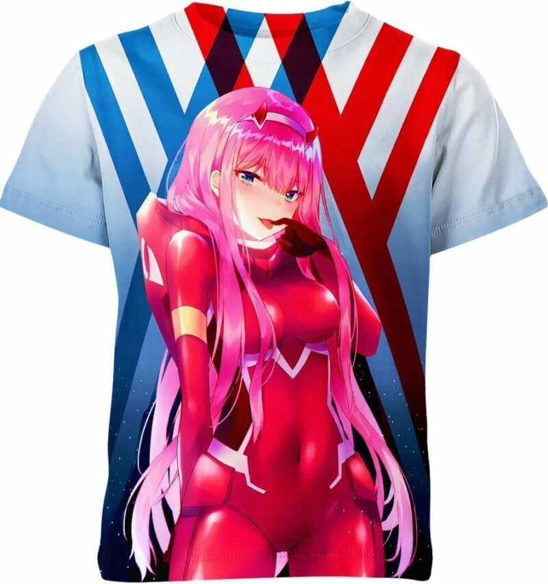 Zero Two From Darling In The Franxx Shirt