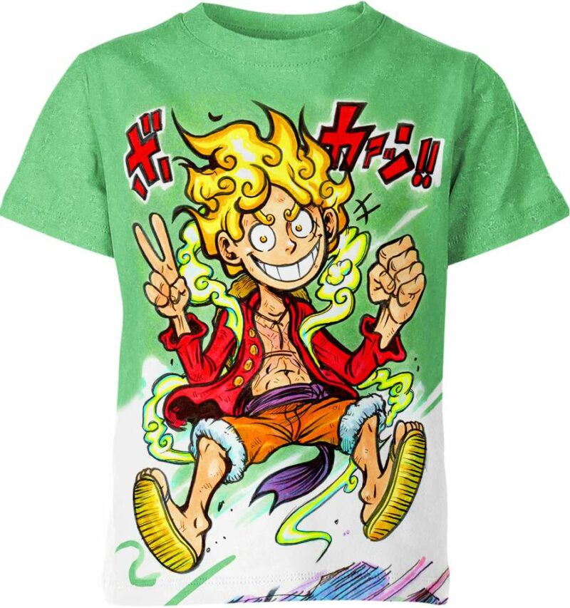 Monkey D Luffy Gear 5 One Piece Shirt