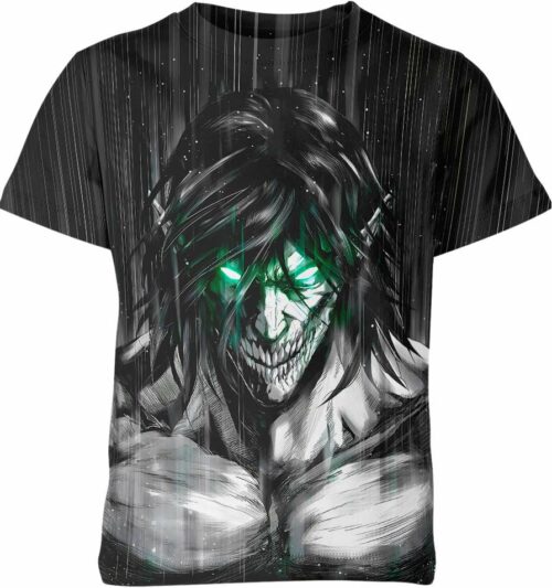 Eren Yeager From Attack On Titan Shirt