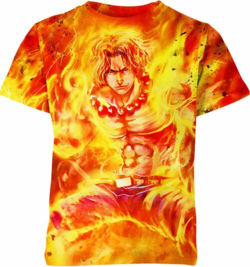 Portgas D Ace From One Piece Shirt