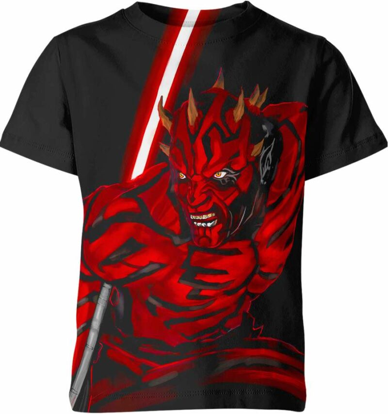 Darth Maul From Star Wars Shirt