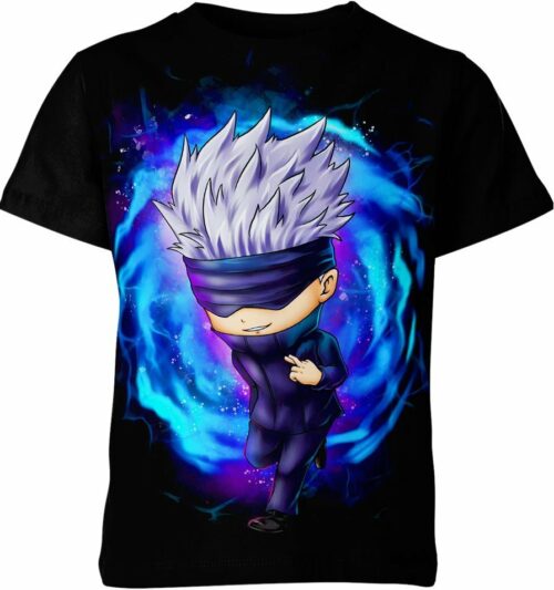 Satoru Gojo Chibi From Jujutsu Kaisen Shirt