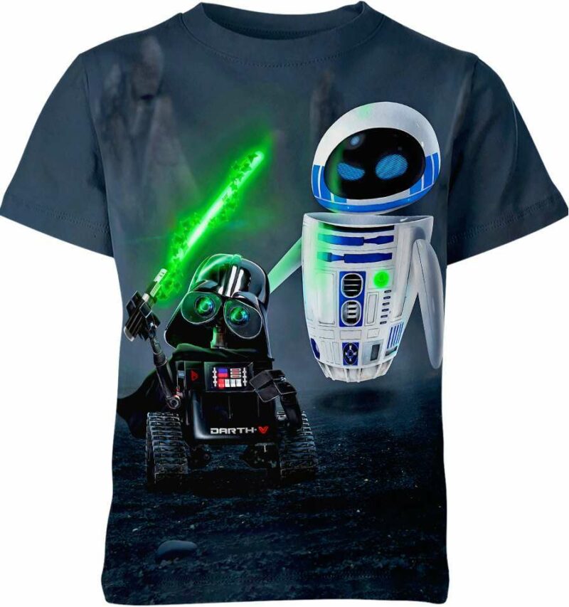 Star Wars X Wall-E Shirt