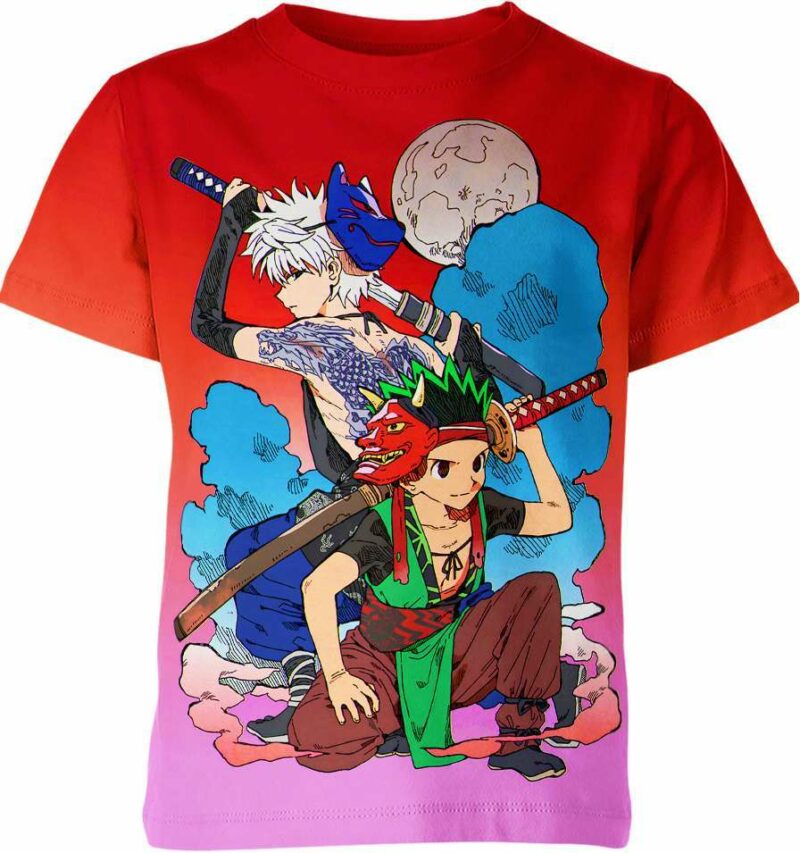 Killua Zoldyck and Gon Freecss from Hunter x Hunter Shirt