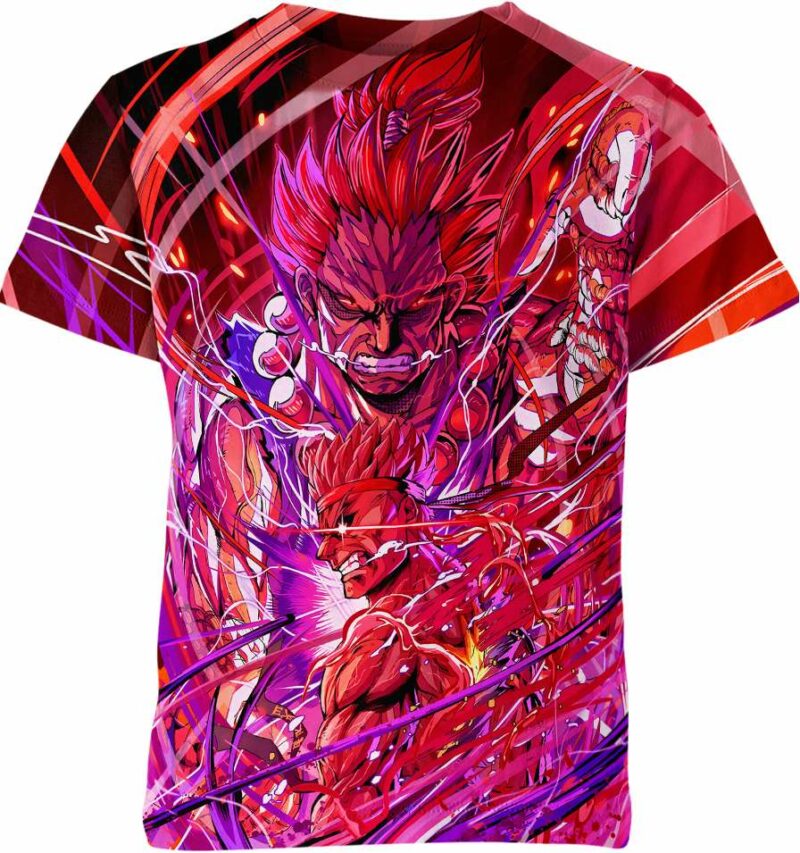 Akuma from Street Fighter Shirt