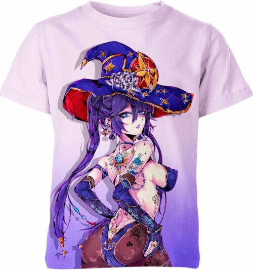 Mona Ahegao Hentai From Genshin Impact Shirt