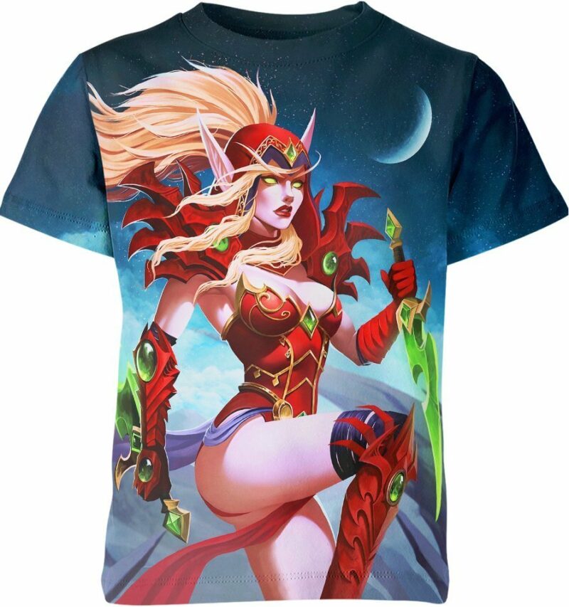 Valeera Sanguinar From Dota World Of Warcraft Shirt