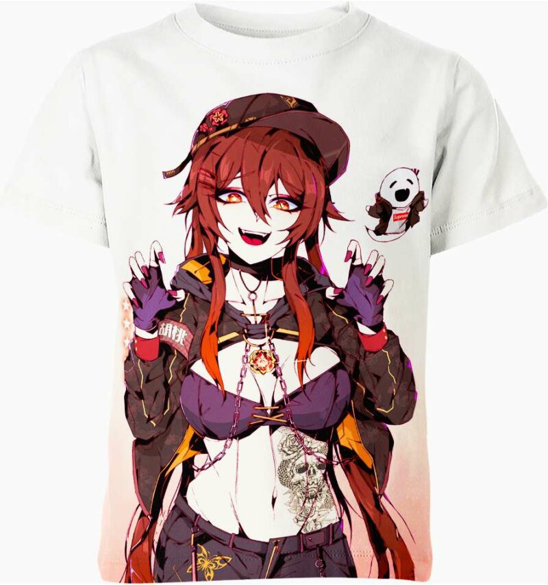 Hutao Ahegao Hentai From Genshin Impact Shirt