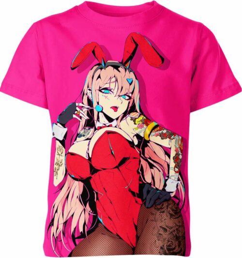 Zero Two Ahegao Hentai from Darling in the Franxx Shirt